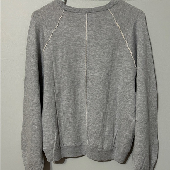 Aerie Heather Gray Women's Crew Neck Sweat shirt. Small. NWT. Super soft! - Picture 7 of 11